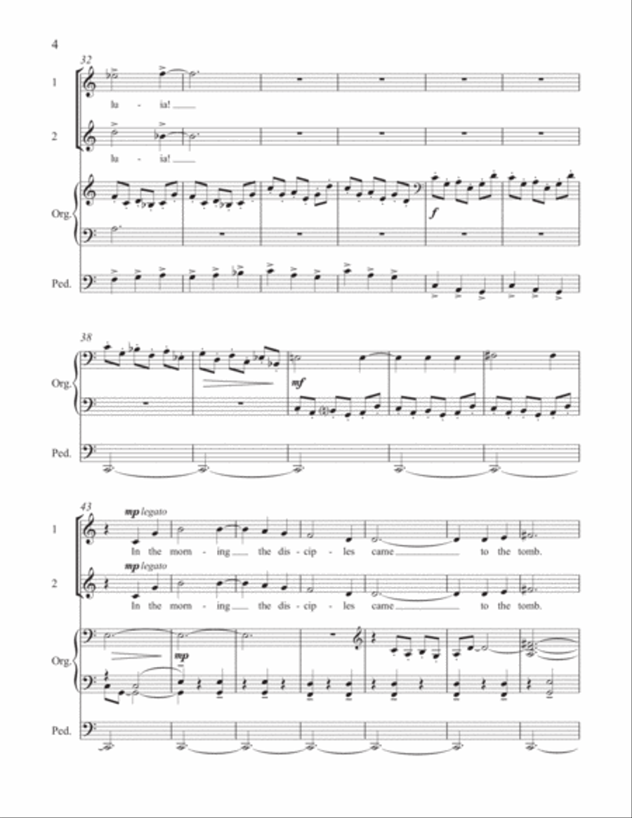 Windows of Grace: 4. O Sons and Daughters 2-Part scores gallery preview page 4