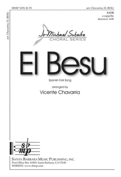 El Besu - SATB Octavo image number null