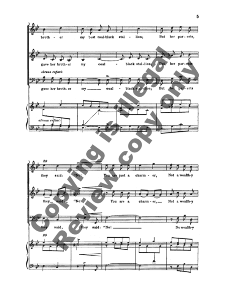 Pride Goeth Before a Fall 3-Part scores gallery preview page 9