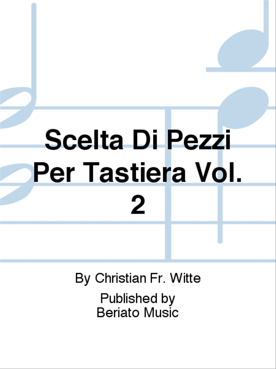 Scelta Di Pezzi Per Tastiera Vol. 2 Harpsichord scores gallery preview page 1