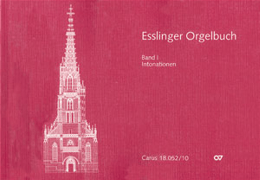 Esslinger Orgelbuch, Bd. I: Intonationen Organ Solo scores gallery preview page 1