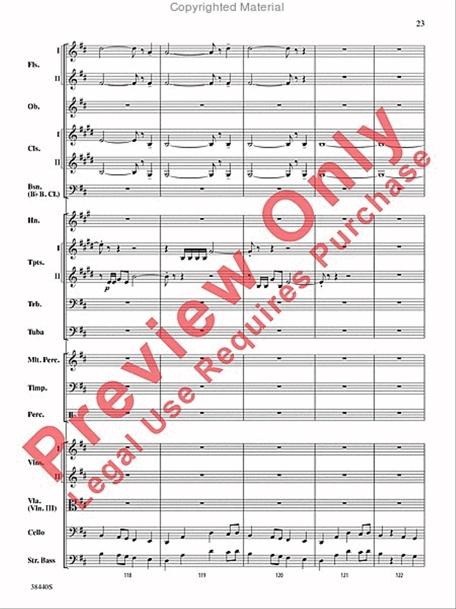 Leroy Anderson's Irish Suite, Part 1 (Themes from) Full Orchestra scores gallery preview page 24