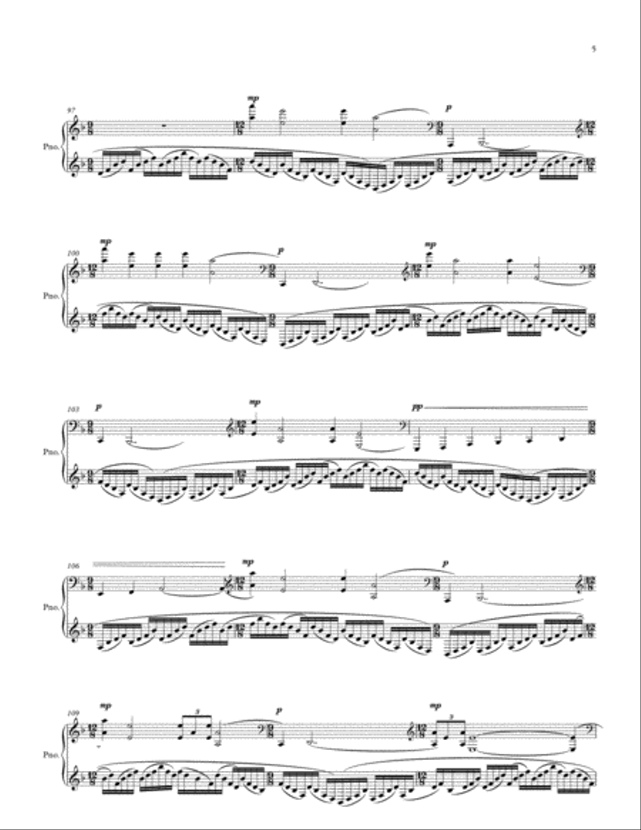The River Woodwind Duet scores gallery preview page 5