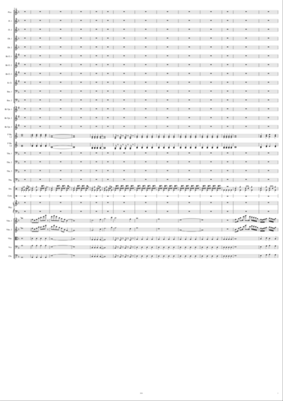 Rebellion Full Orchestra scores gallery preview page 3