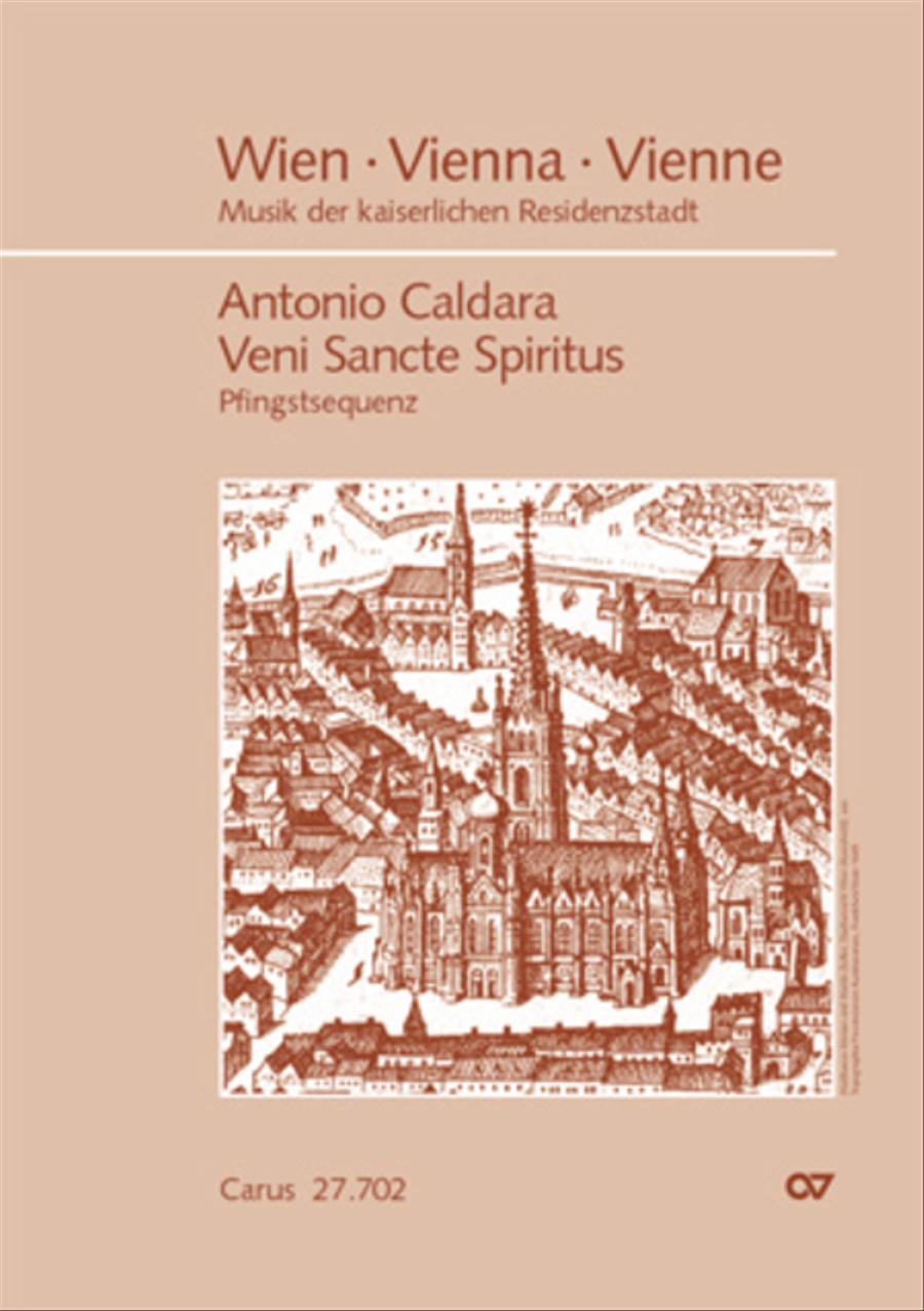 Veni Sancte Spiritus (Come now, holy Spirit) 4-Part scores gallery preview page 1