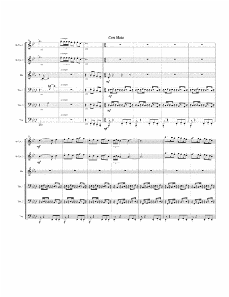 El Toro Loco Brass Ensemble scores gallery preview page 2