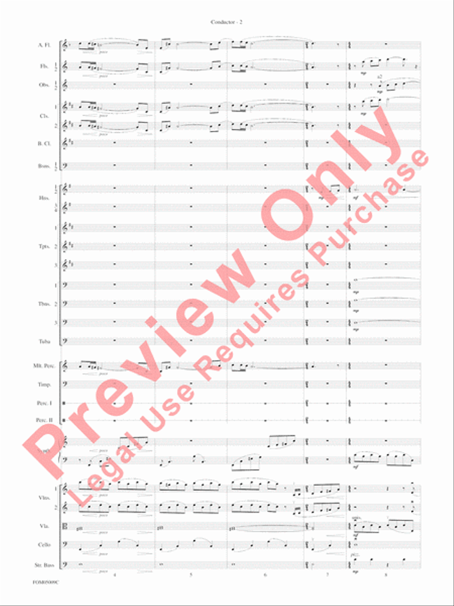 Concert Suite from Star Wars: Episode III Revenge of the Sith Full Orchestra scores gallery preview page 5