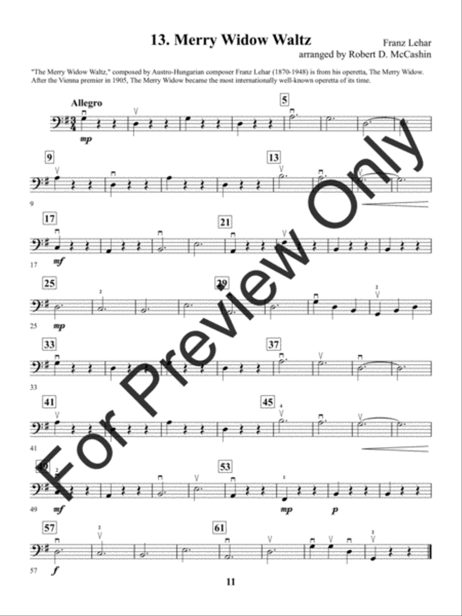 String Premiere - Bass String Orchestra scores gallery preview page 17