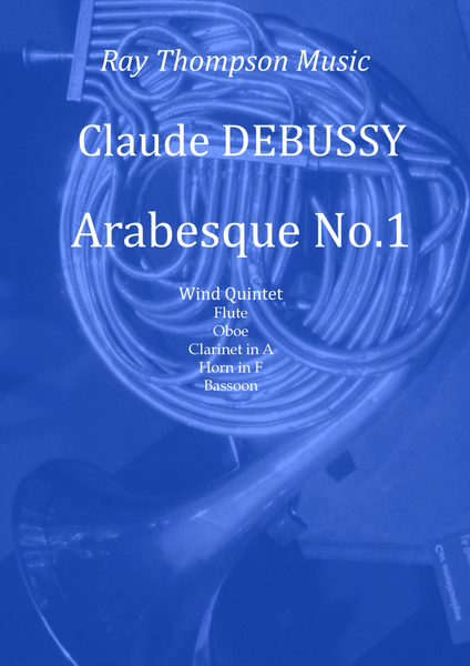 Debussy: Arabesque No.1 - wind quintet image number null