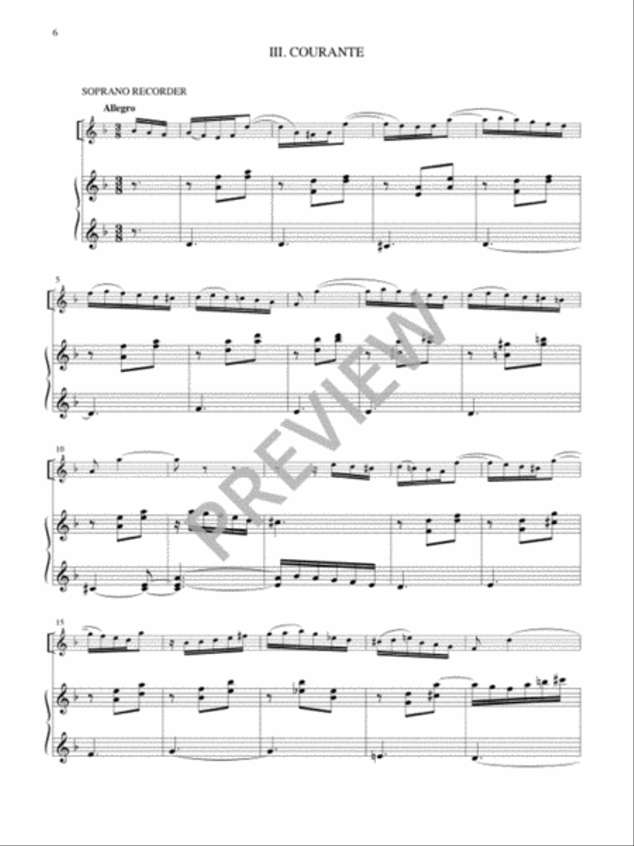Variations on The Coventry Carol Flute scores gallery preview page 8
