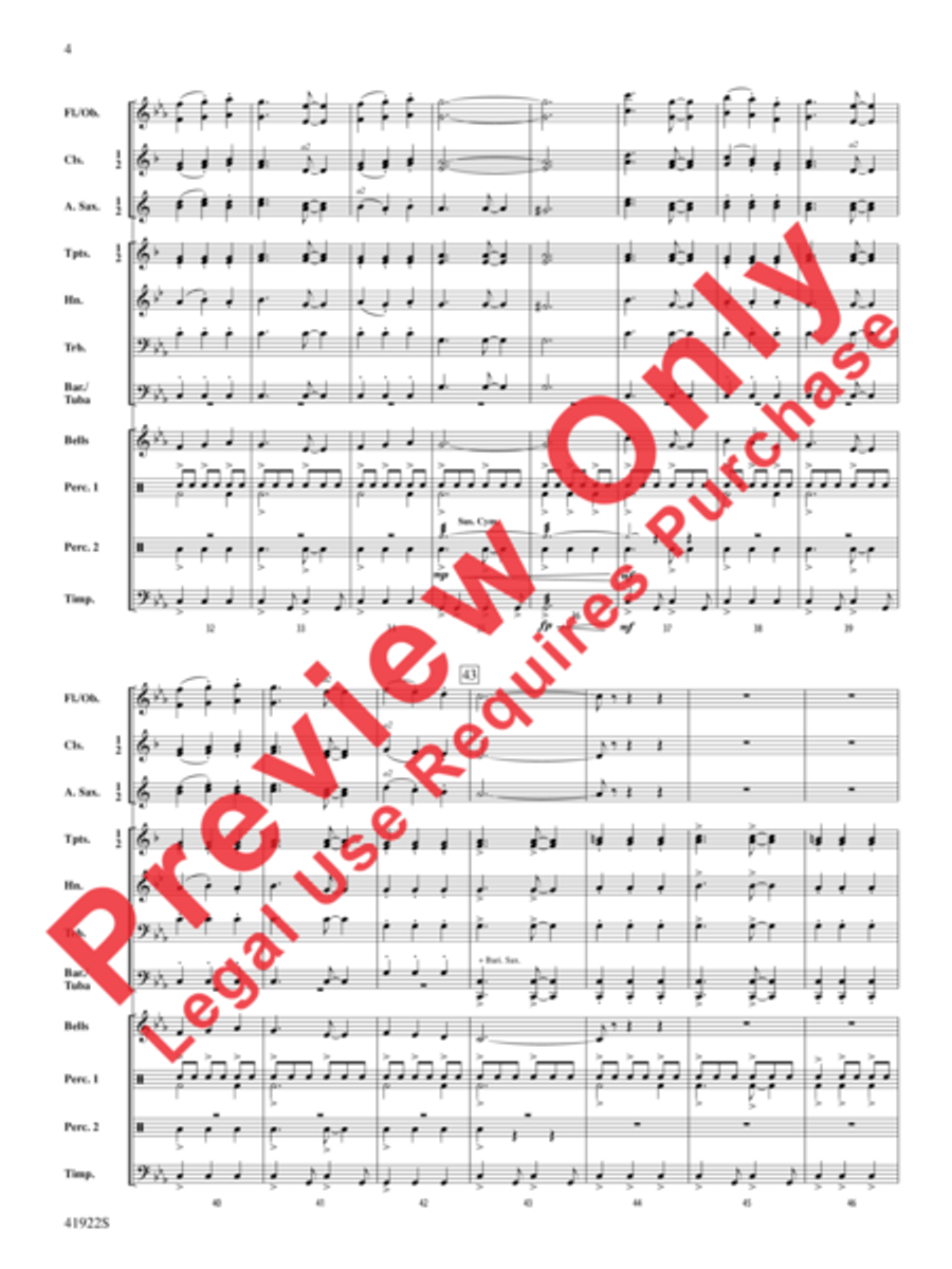 El Cid Concert Band scores gallery preview page 5