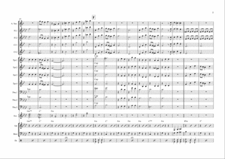 Sunrise, Sunset Flute scores gallery preview page 5