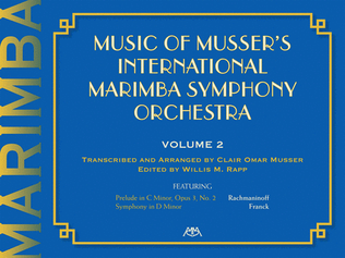 Book cover for Music of Musser's International Marimba Symphony Orchestra