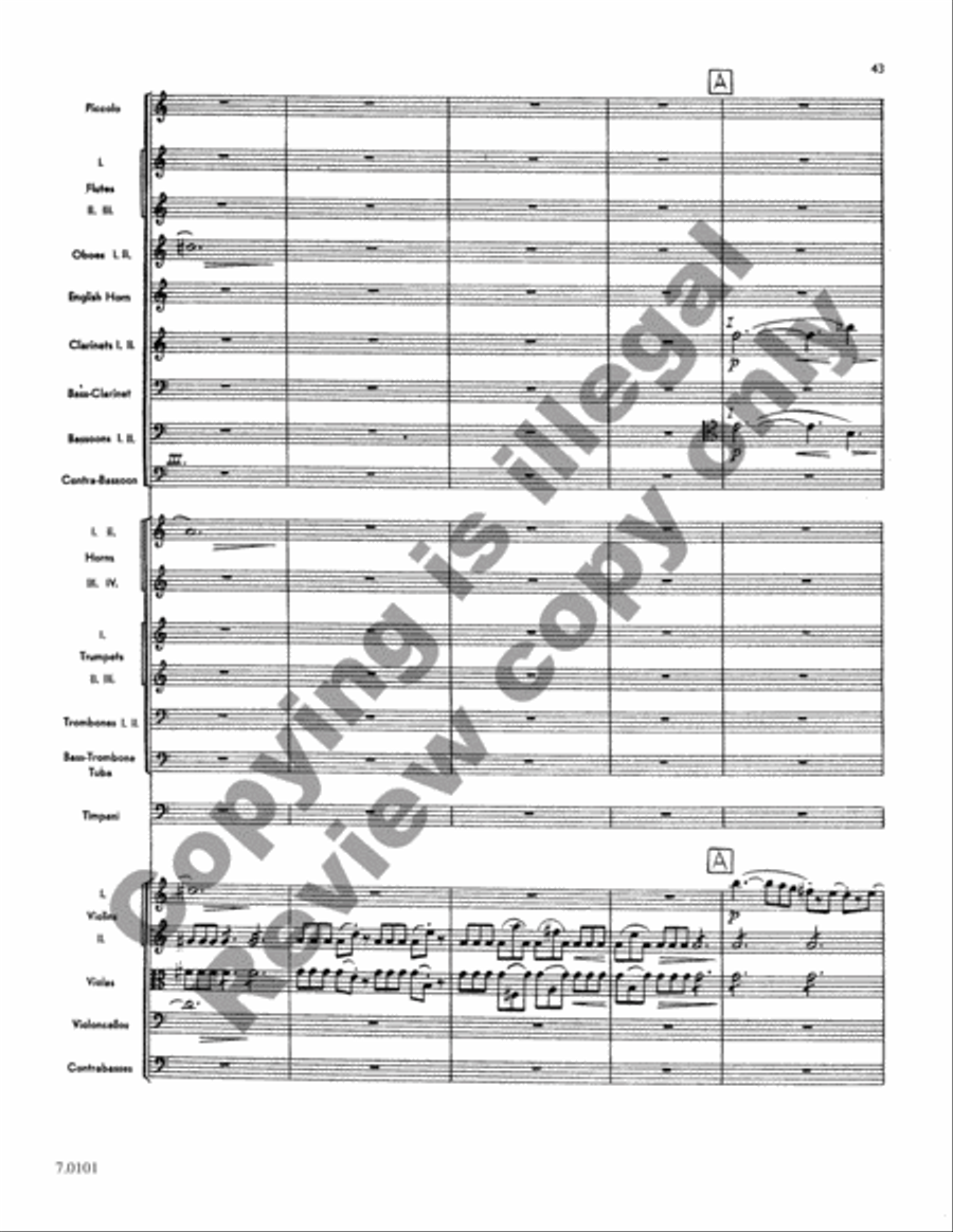 Symphony No. 1 Symphony No. 1 Full Orchestra scores gallery preview page 16