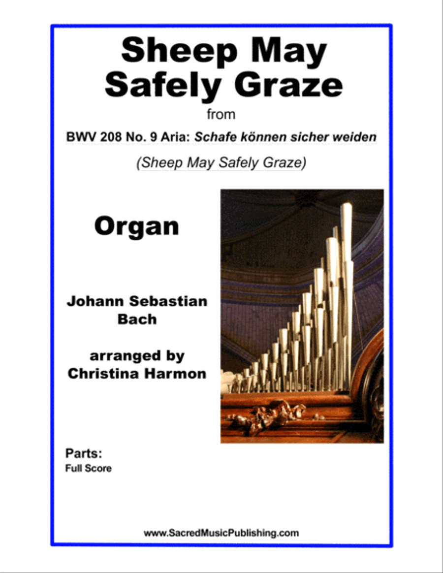 Sheep May Safely Graze - Organ Sheep May Safely Graze - Organ Organ Solo scores gallery preview page 1