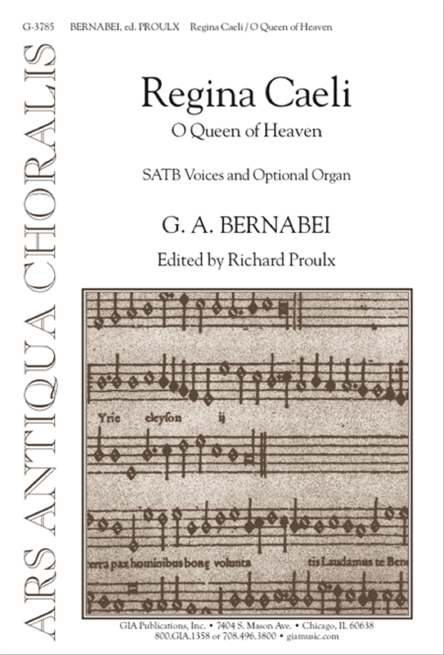 Regina caeli 4-Part - Sheet Music