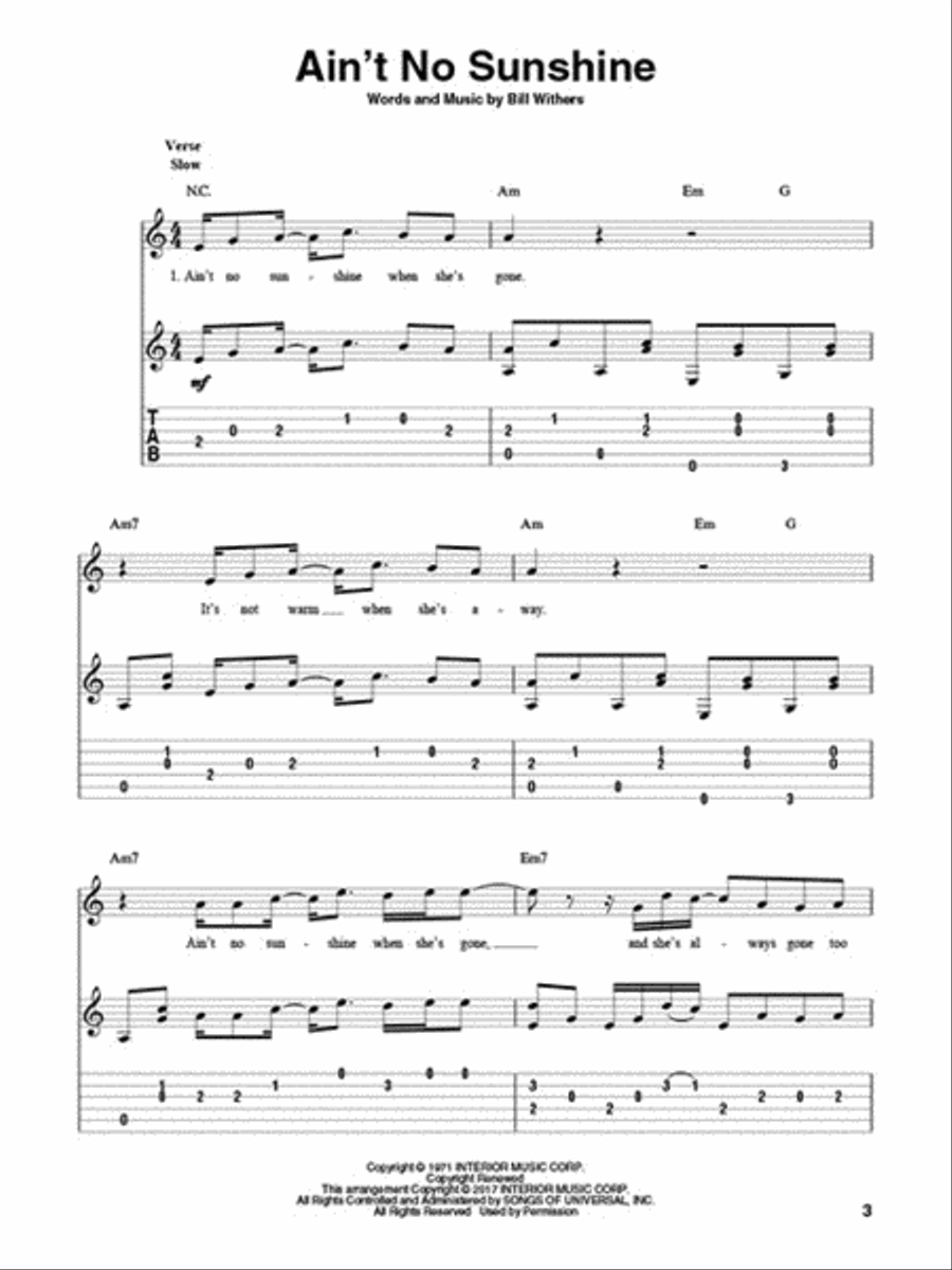 Fingerpicking Acoustic Classics Acoustic Guitar scores gallery preview page 4
