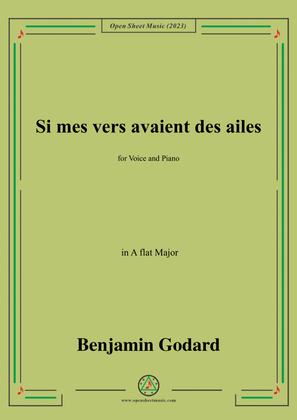 B. Godard-Si mes vers avaient des ailes(Could my songs their way be winging),in A flat Major