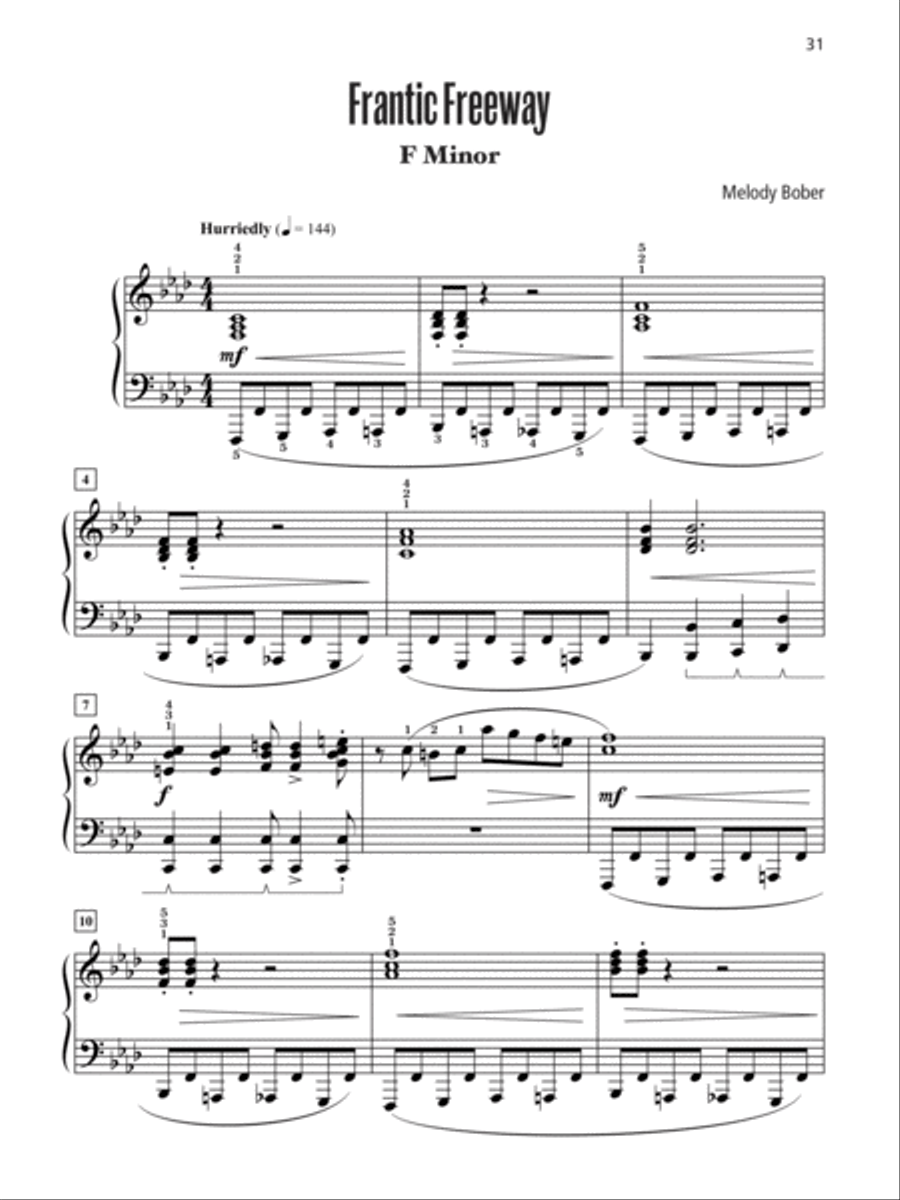 In All Keys -- Flat Keys, Book 2 Piano Solo scores gallery preview page 5