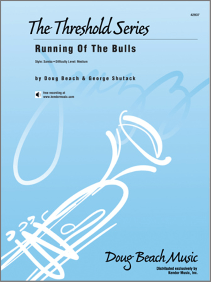 Running Of The Bulls Jazz Ensemble scores gallery preview page 1