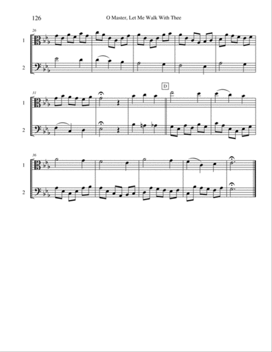 Ten Selected Hymns for the Performing Duet, Vol. 7 - viola and cello Ten Selected Hymns for the Performing Duet, Vol. 7 - viola and cello String Duet scores gallery preview page 6