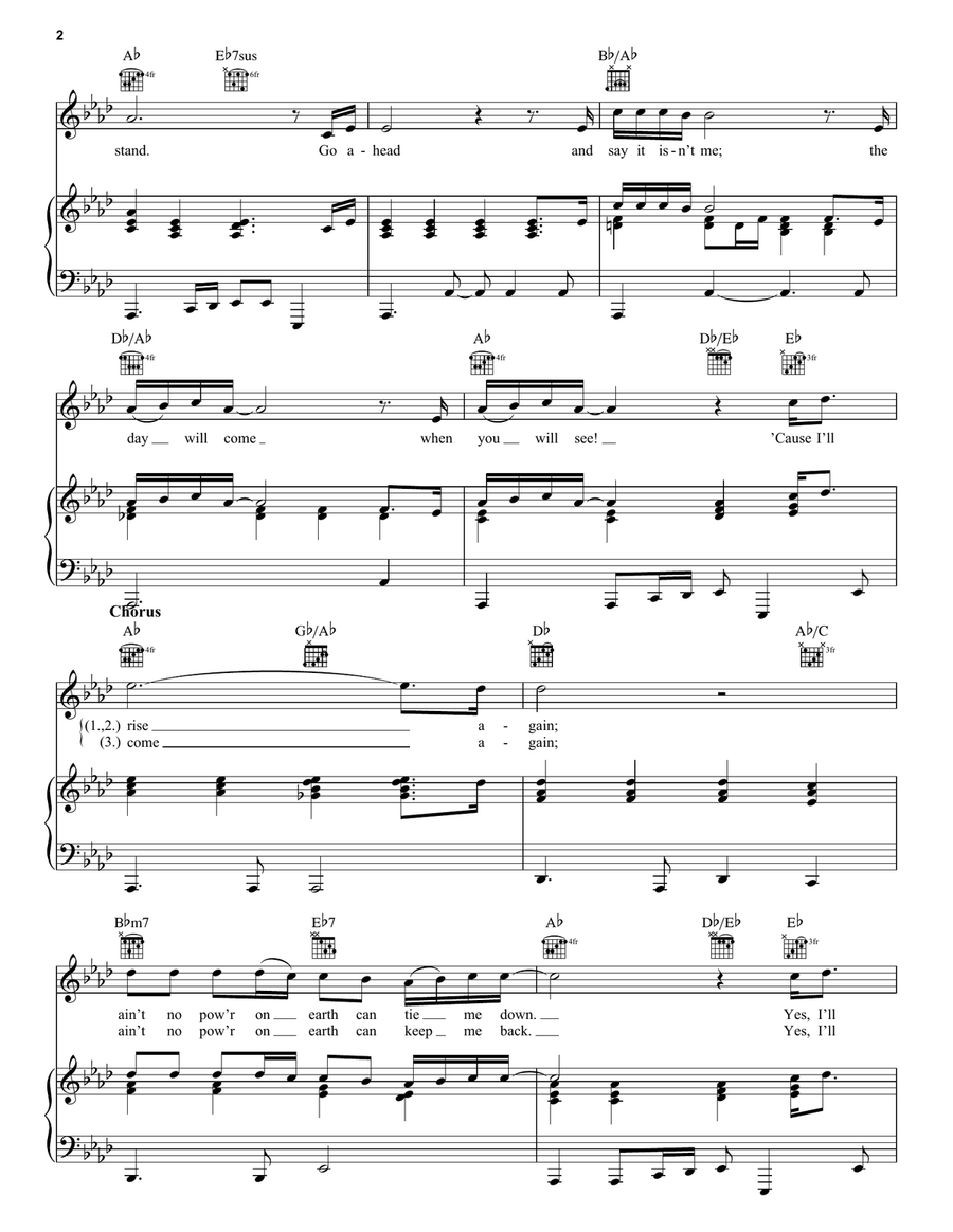 Rise Again Acoustic Guitar scores gallery preview page 2