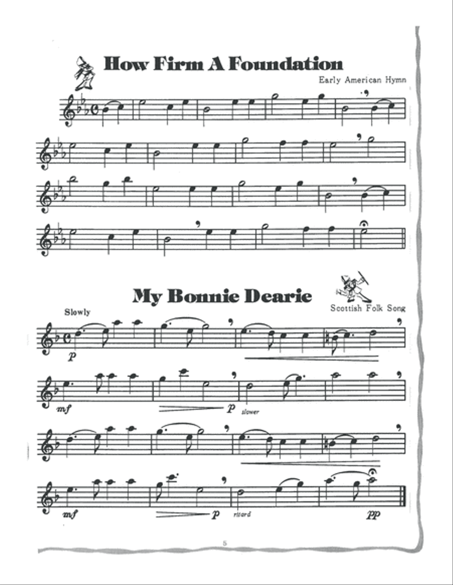 Easy to Play Flute Solos Easy to Play Flute Solos Flute Solo scores gallery preview page 6