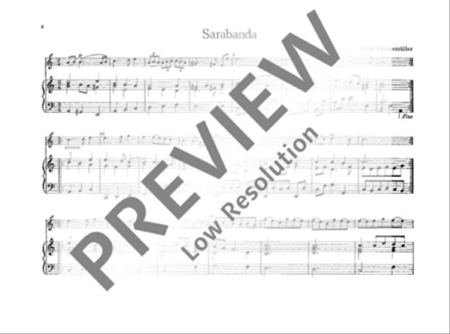 Leichte Spielmusik des Rokoko Soprano Recorder scores gallery preview page 9