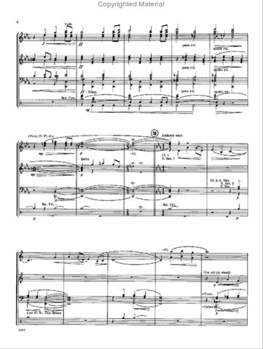 Caravelle Concert Band scores gallery preview page 5