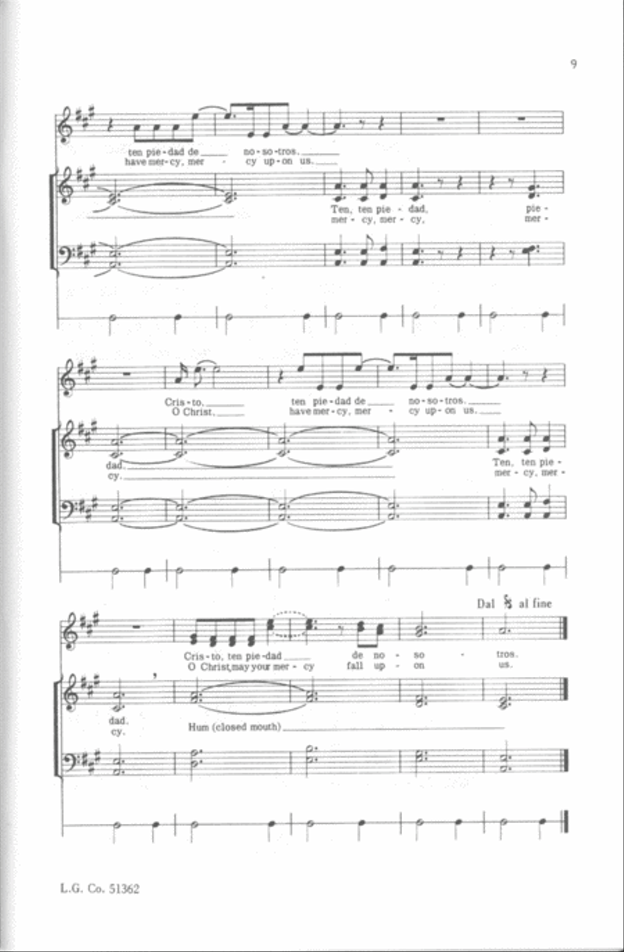 Misa Criolla Misa Criolla 4-Part scores gallery preview page 3