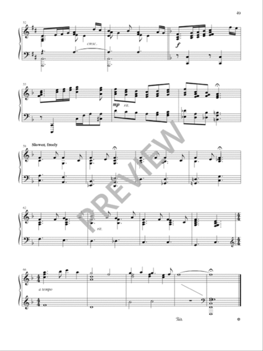 Seasons of Grace - Volume 7 Piano Solo scores gallery preview page 50