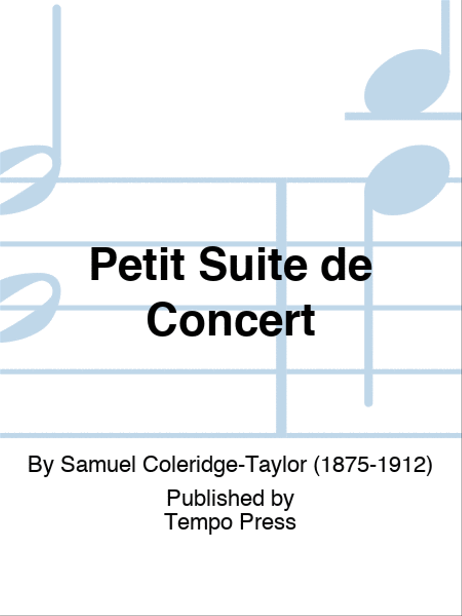 Petit Suite de Concert Petit Suite de Concert Saxophone scores gallery preview page 1