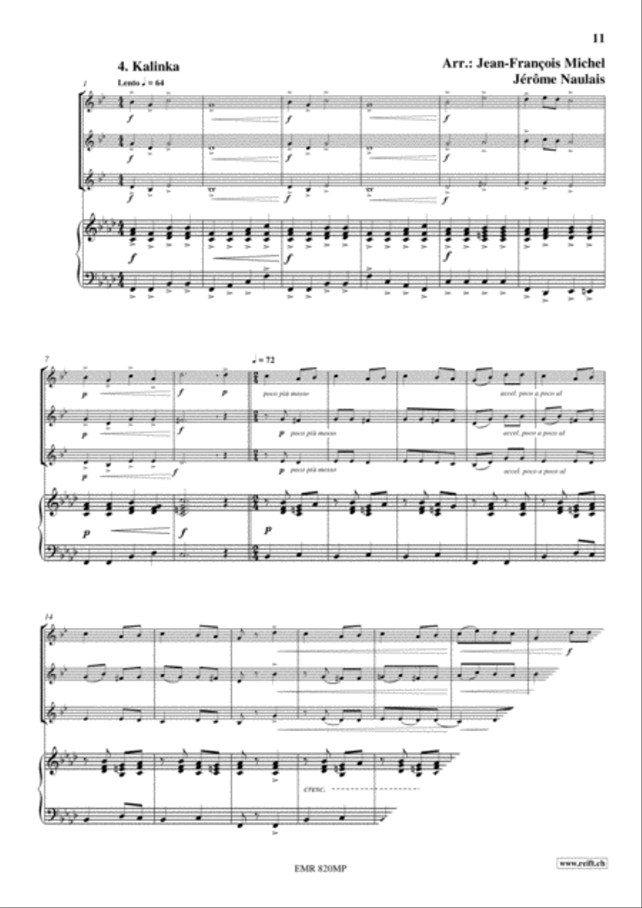 Golden Hits Euphonium Trio scores gallery preview page 6