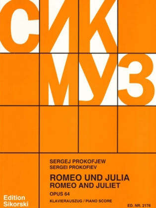 Book cover for Romeo und Julia (Romeo and Juliet), Op. 64
