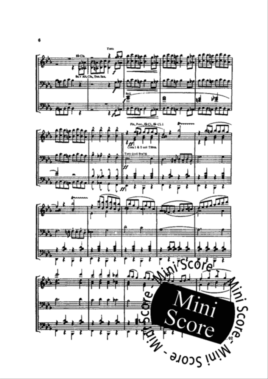 George Washington Bicentennial Concert Band scores gallery preview page 8