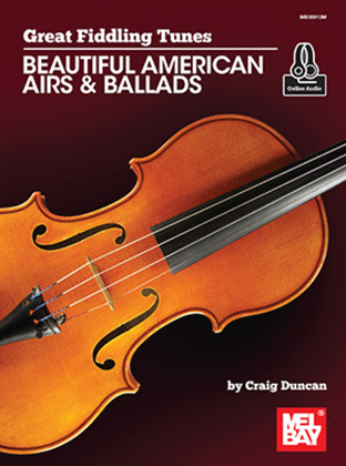 Book cover for Great Fiddling Tunes - Beautiful American Airs & Ballads