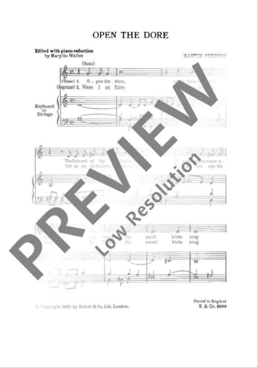 Open the Dore Open the Dore Mixed Choir scores gallery preview page 4