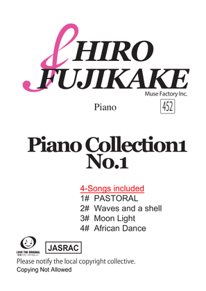 Book cover for Hiro Fujikake Piano Collection 1 (452)
