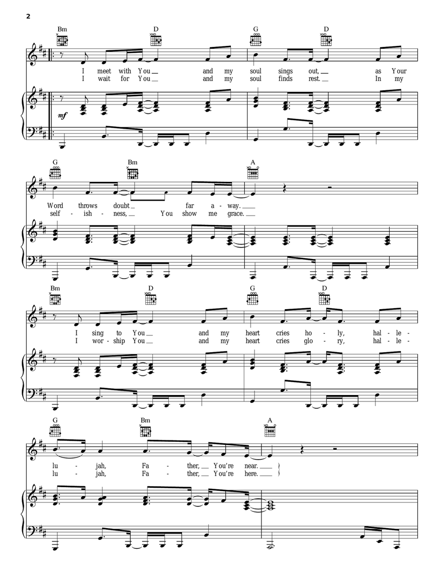 My Hope Is In You Guitar scores gallery preview page 2
