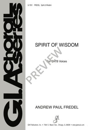 Book cover for Spirit of Wisdom
