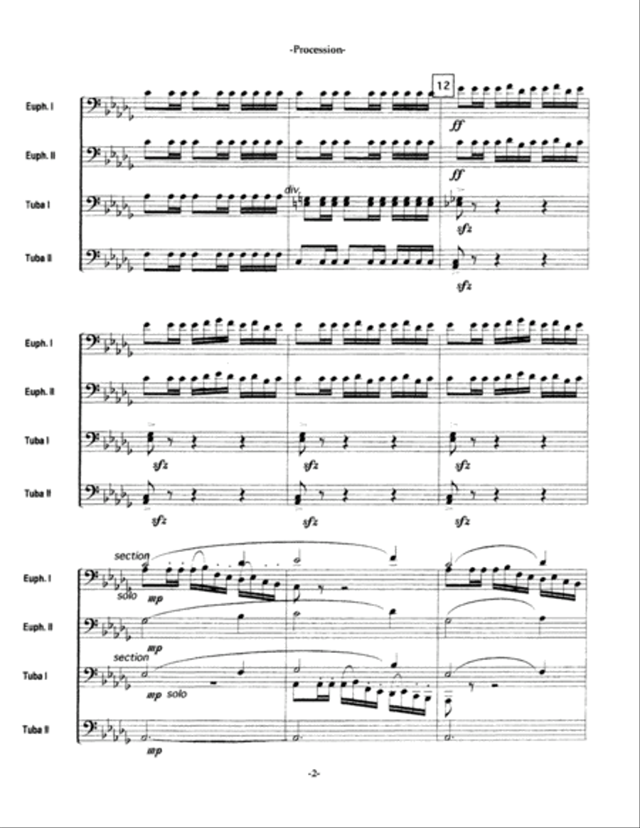 Procession of the Nobles EETT scores gallery preview page 5