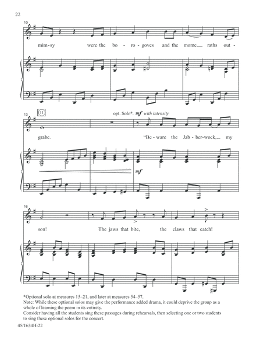 Together Together Unison Choir scores gallery preview page 22