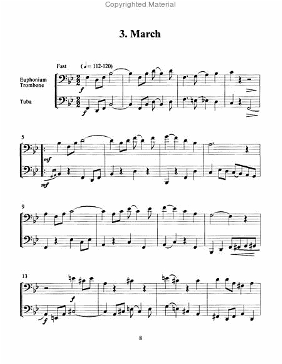 Pop Suite No. 2 Pop Suite No. 2 Brass Duet scores gallery preview page 4