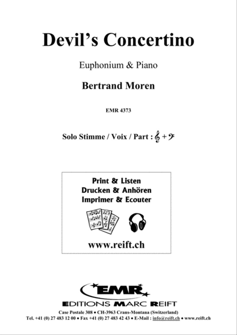 Devil's Concertino Devil's Concertino Euphonium scores gallery preview page 2