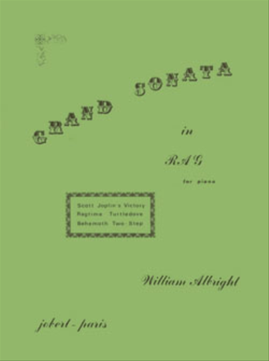 Grand Sonata In Rag Piano Solo scores gallery preview page 1