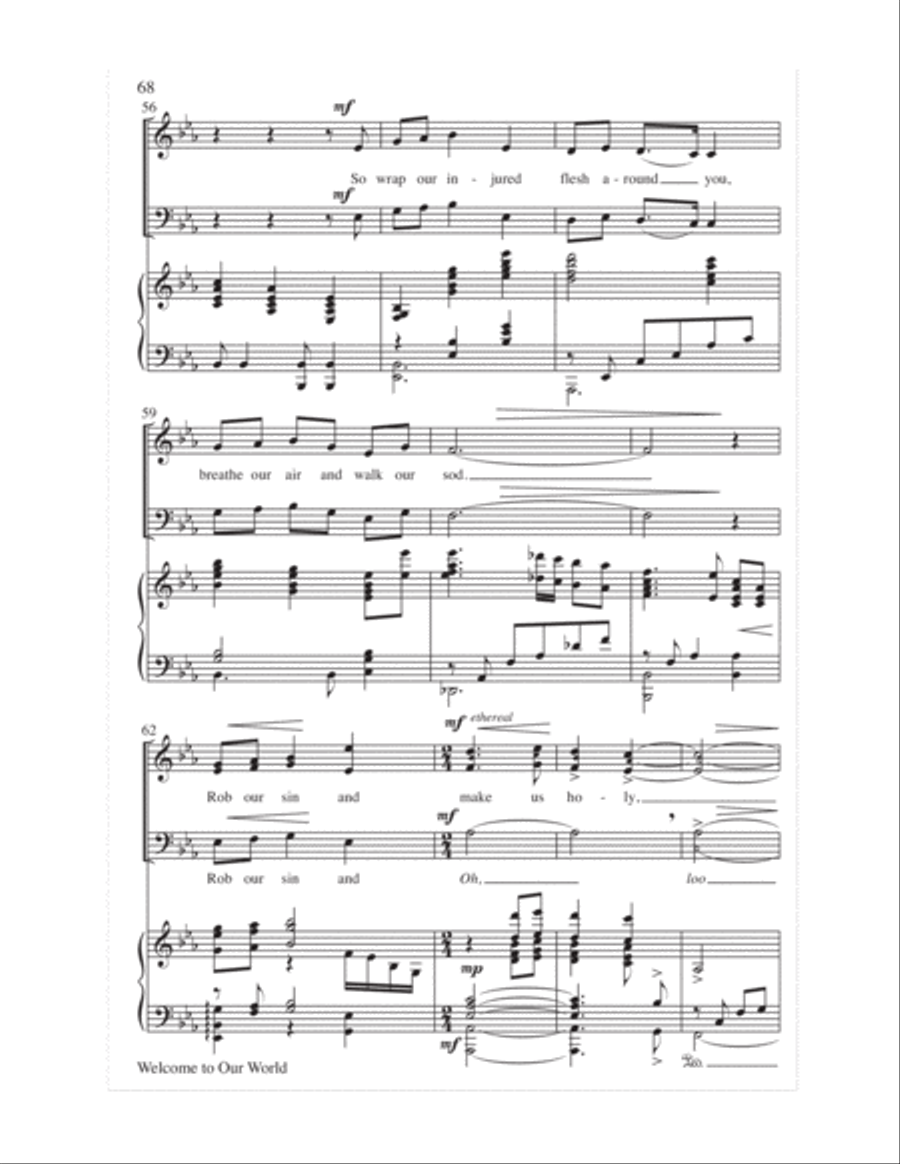 Easy Anthems, Vol. 3 3-Part scores gallery preview page 71
