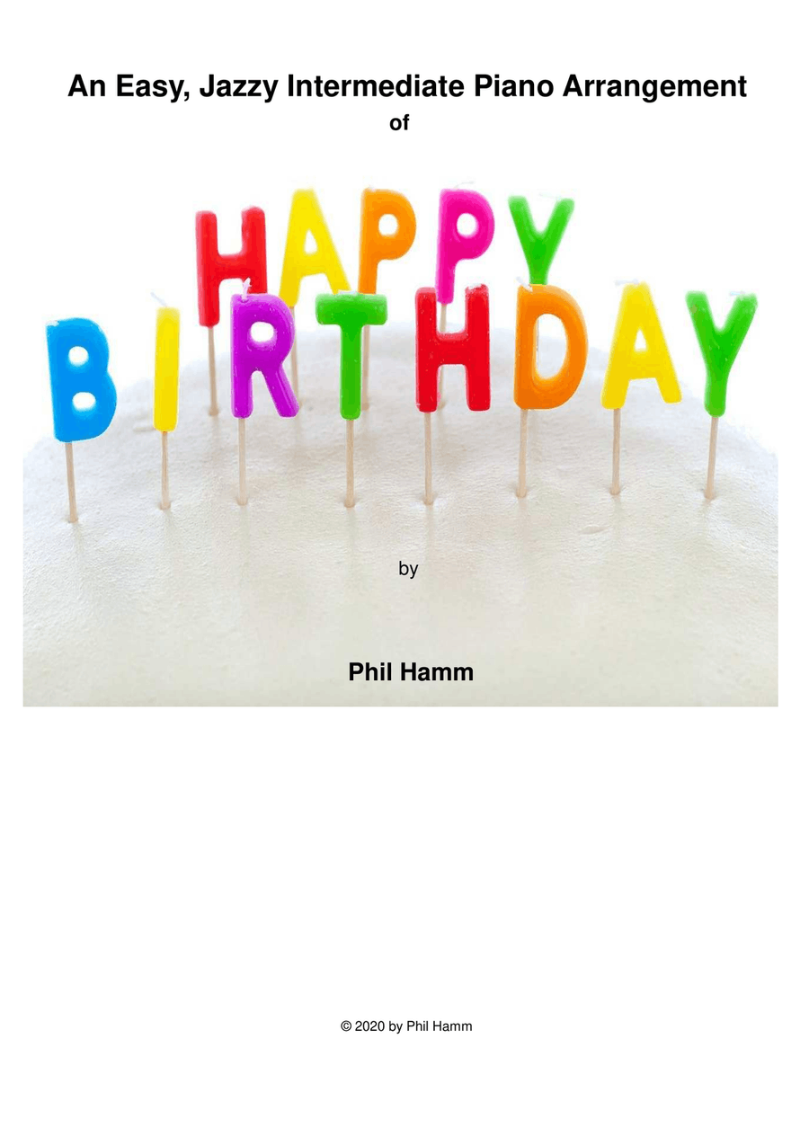 Happy Birthday-Jazzy Piano Method scores gallery preview page 1