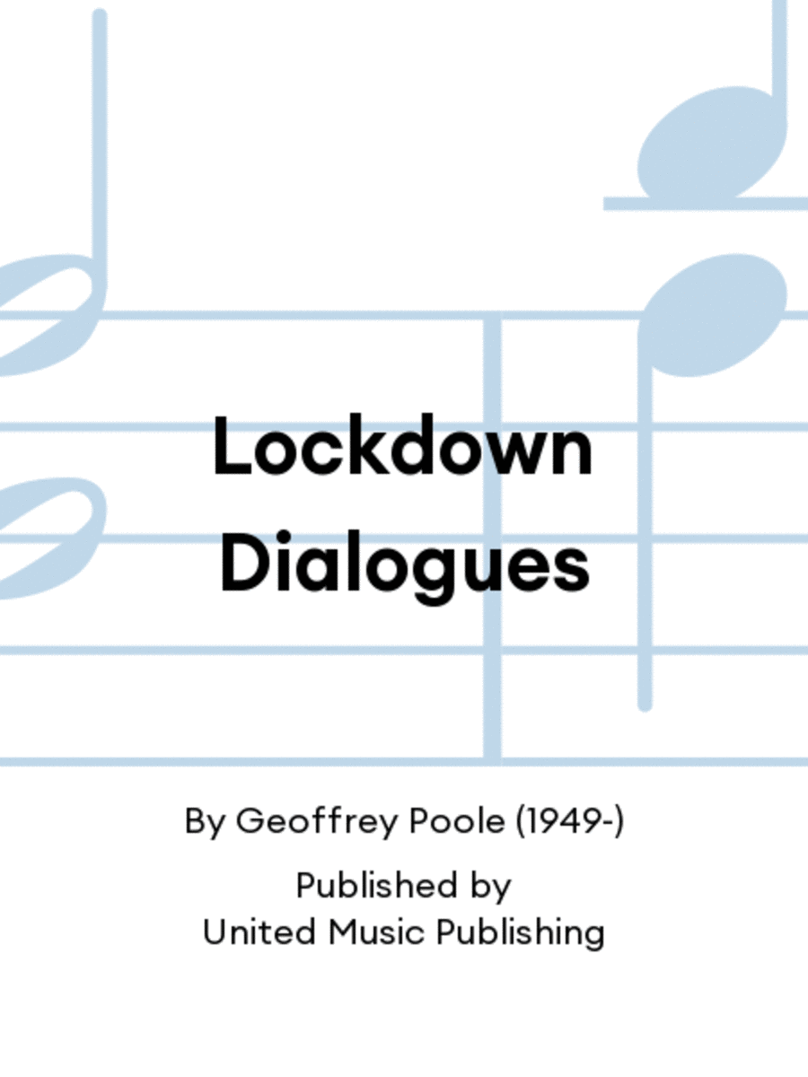 Lockdown Dialogues Double Bass scores gallery preview page 1