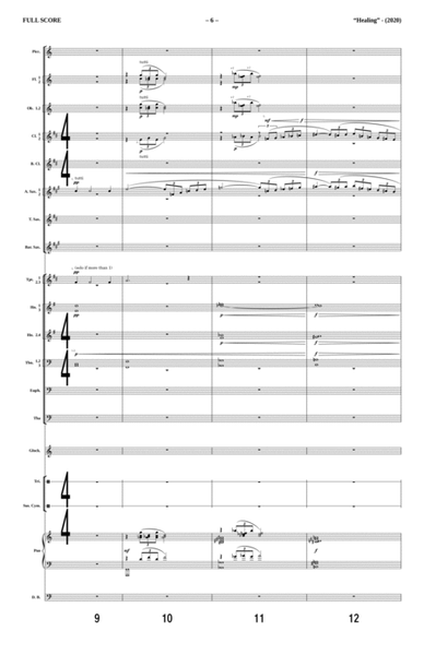 Healing (Wind Symphony version) - Score Only