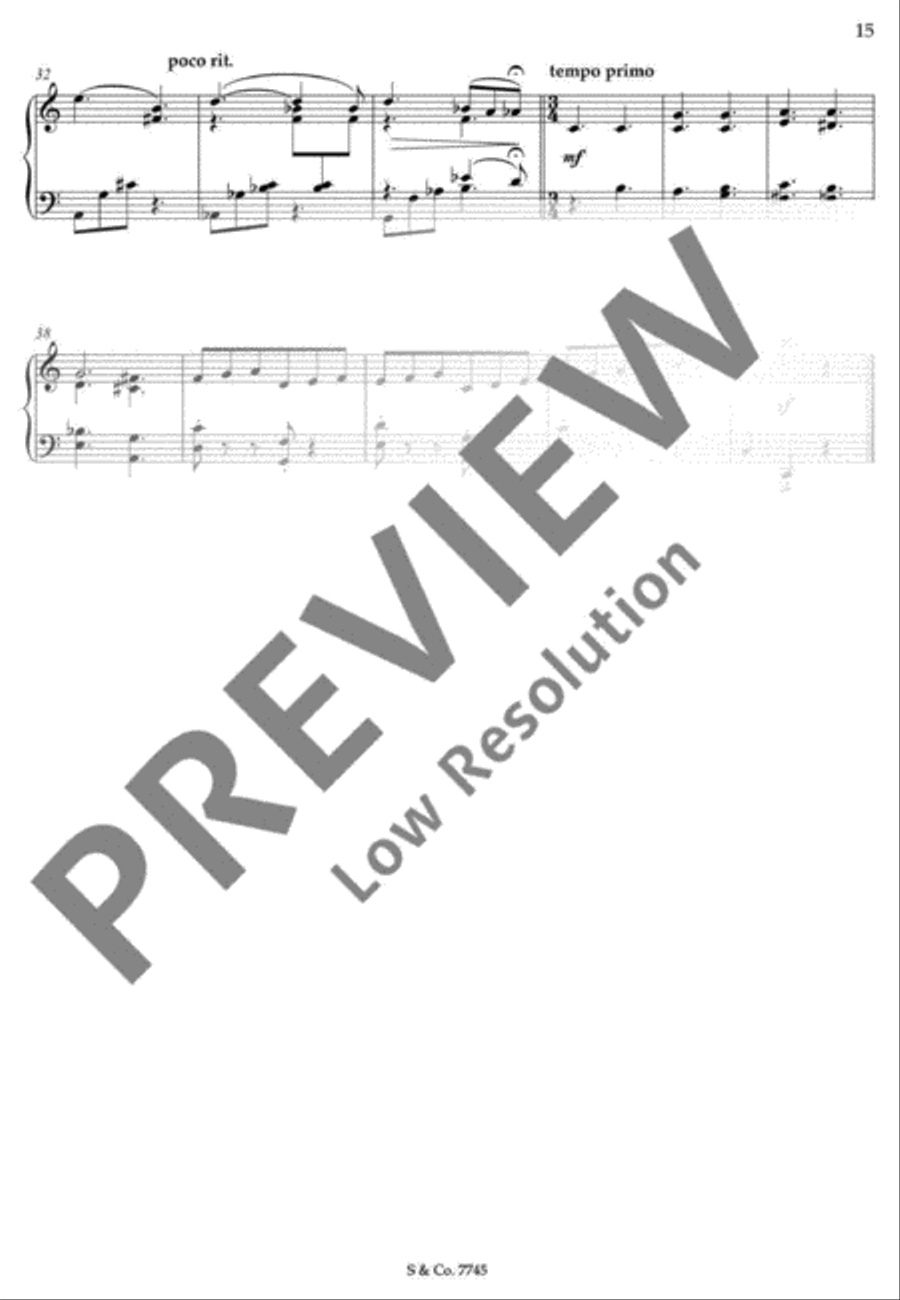 Twinkle, Twinkle Jazzy Star Piano Solo scores gallery preview page 16